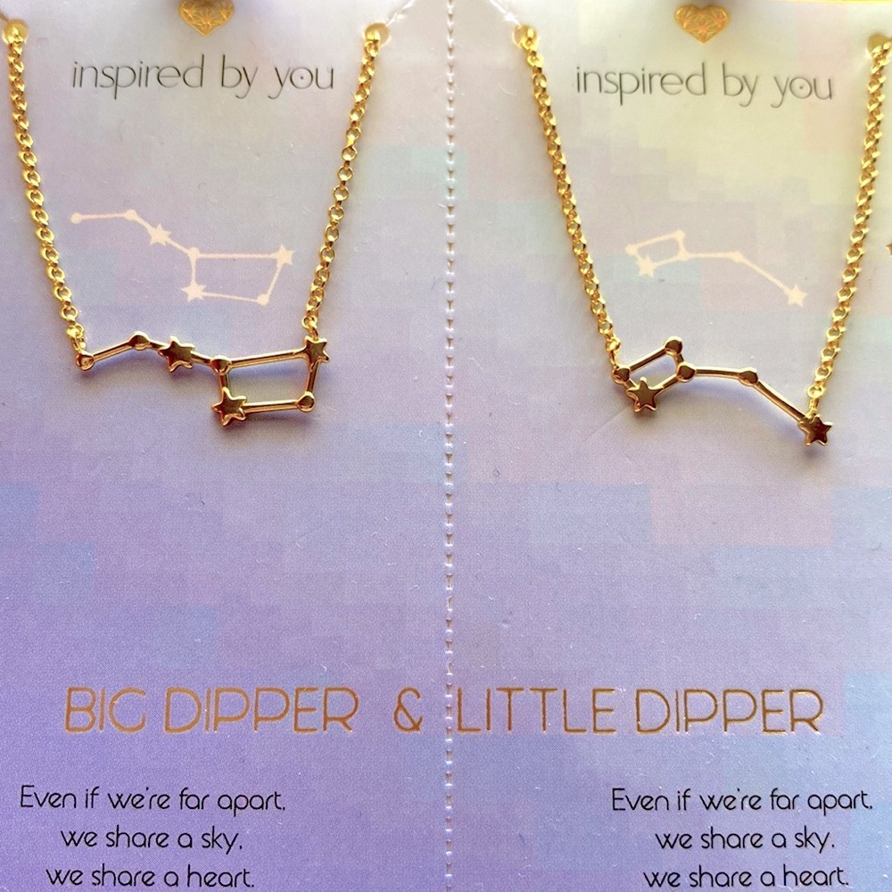 NIB 2 Inspired by You gold toned single chain necklaces 😍 Box included ❤️